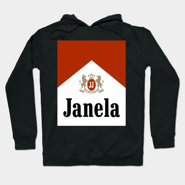 Janela Smokes Hoodie by Eye Conz